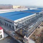 High Rise Qualified Prefab Steel Structure Construction Channel Warehouse