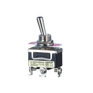 3 Pin SPDT 250V 15A ON-OFF-ON Black,Heavy Duty Toggle Switch.C513B,Rohs