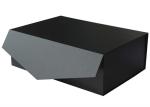 Luxury Large Black Gift Box 14”x9.5”x 5”, Reusable Sturdy Box Decorative Storage