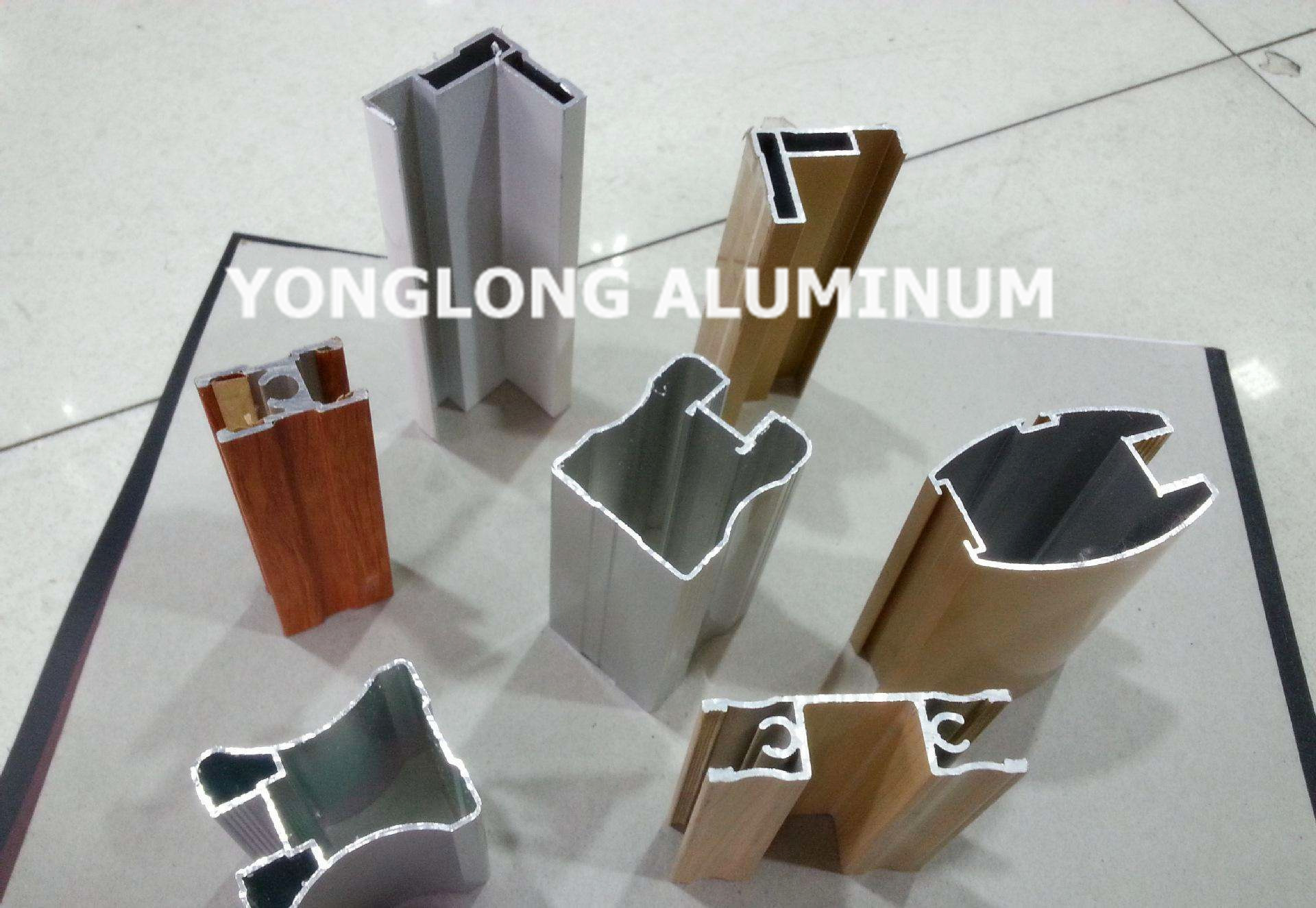 Multifunctional Extruded Aluminum Profile For Wardrobe Square Shape