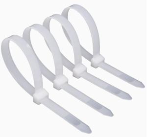 Wholesale 300mm Multi Purpose Disposable Nylon Cable Tie White 250mm Plastic Self Locking Tie from china suppliers