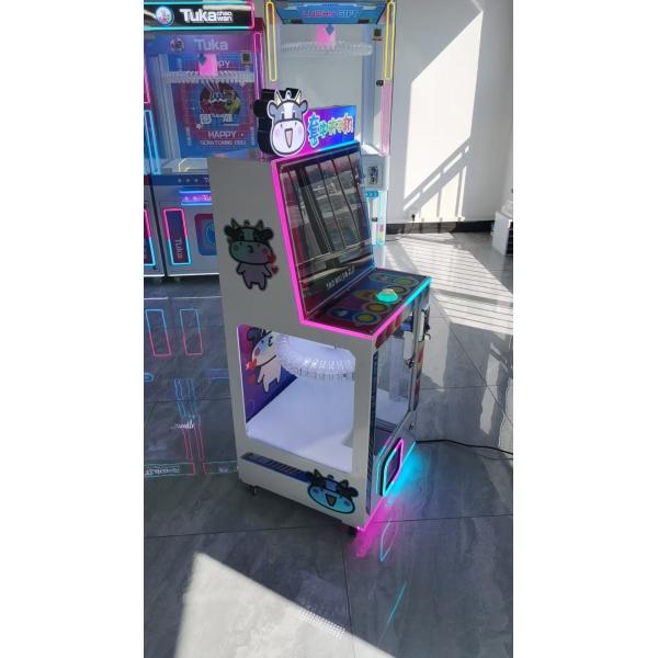 Children's Entertainment Coin Operated Clamp Clip Gift Vending Game Machine