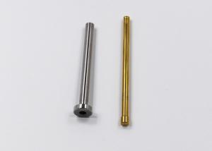 Wholesale Steel Screw Precision Punch Pins , OEM ODM Plum Custom Hole Punch HRC45-68 from china suppliers