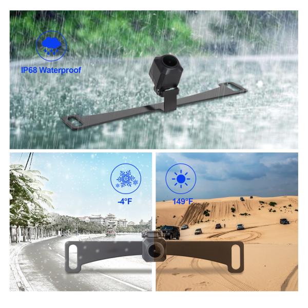 720P HD Wireless Backup Camera Wireless Vehicle Rear View Camera