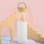 Borosilicate Glass Portable Water Bottles Personalized Stylish Customized