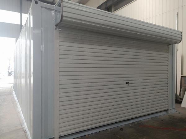 Earthquake Resistance Prefabricated Steel Garage , Easy Installation Metal Car