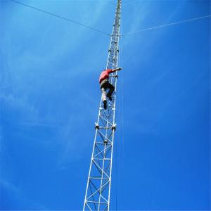 Wholesale Telecom Communication 80m Guyed Lattice Tower from china suppliers