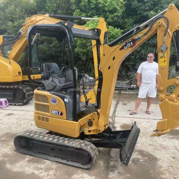 Used excavator CAT301.7 digger used machinery cat excavator used China mini