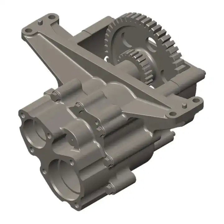 High Class Level KTA50 Diesel High Pressure Oil Pump Bright Silver Finish For Marine