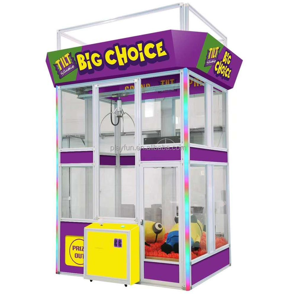 The Big One Greifer Holland Fun House Big Child-size Toys Claw Catch Gifts Coin Operated Claw Arcade Machine