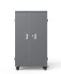 4 Wheels Lockable Ipad Charging Station Cabinet 50Hz 60Hz