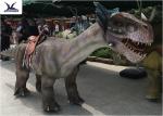 Amusement Pack Large Ride On Dinosaur For Kids Playing Moving 6 Hours Battery