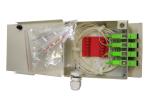 Wall Mounted Fiber Optic Box CFTB-104 For FC / SC / ST / LC Adapters