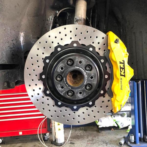 Big Brake Kits For BMW E60 M5 20 Inch Wheel Front 405*34 And Rear 380*28 Drilled
