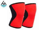 Compression Athletic Knee Brace Basketball , Sporter Elastic Knee Sleeve Support