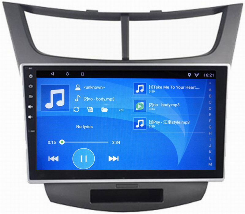 Ouchuangbo car radio multi media for Chevrolet Sail with USB video steering wheel control android 6.0 system
