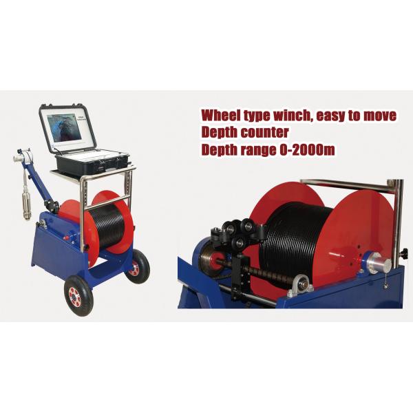 12-Inch Underwater Borehole Inspection Camera For Underground Detection