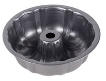 carbon steel bakeware chiffon cake mould bundt pan with chimney