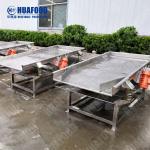 Electric Automatic Vegetable And Fruit Washing Machine Tomato Processing Line