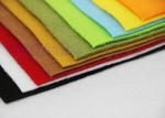 Blue Viscose Needle Punched Non Woven Rolls , CE SGS MSDS Approvals