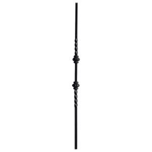 Wholesale Modern Balusters Wrought Iron Railing Parts Flower Components For Metal Stair Railing from china suppliers