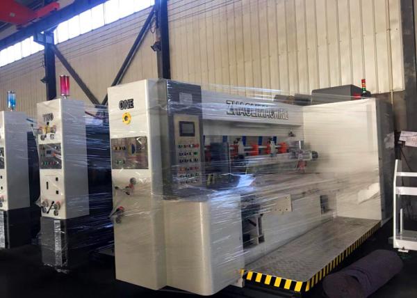 Alloy Steel Computer Automatic flexo Printing Slotting Machine / Carton Box