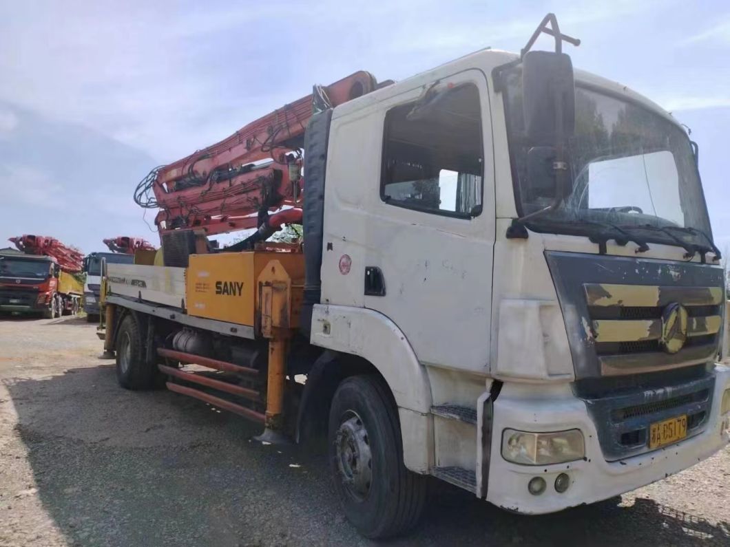 2014 Sy 25m Concrete Boom Pump Machine Equipment Used Concrete Pump Truck