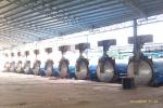 Large Scale Steam Brick / AAC Concrete Autoclave Φ2.68 × 38m / Pressure Vessel