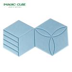 Recycled 100% Pet Felt Polyester Fibre Acoustic Panel For Space Decoration