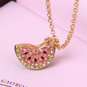 Wholesale Fashion brand jewelry Juicy Couture necklace watermelon necklace jewellery wholesale from china suppliers