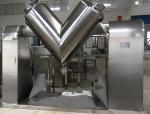 50 Liter V Type Powder Mixer Machine Powder Blender Equipment Low Noise