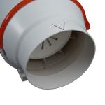 220V Axial In-Line Bathroom Ventilation Fan Boost For Enhanced Hotel Exhaust