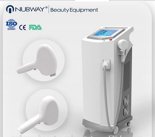 Diode 808 nm Laser Hair Removal Machine for beauty salon nubway 808nm Laser hair
