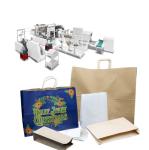 Square Bottom Automatic Paper Bag Machine For Kraft Paper 380V 3 Phase