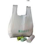 Clear PLA Compost Bags Biodegradable Poly Bags For Packaging