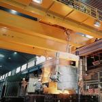 Metallurgy 100 Ton Steel Factory Crane 10.5m - 31.5m Span Heavy Duty Crane