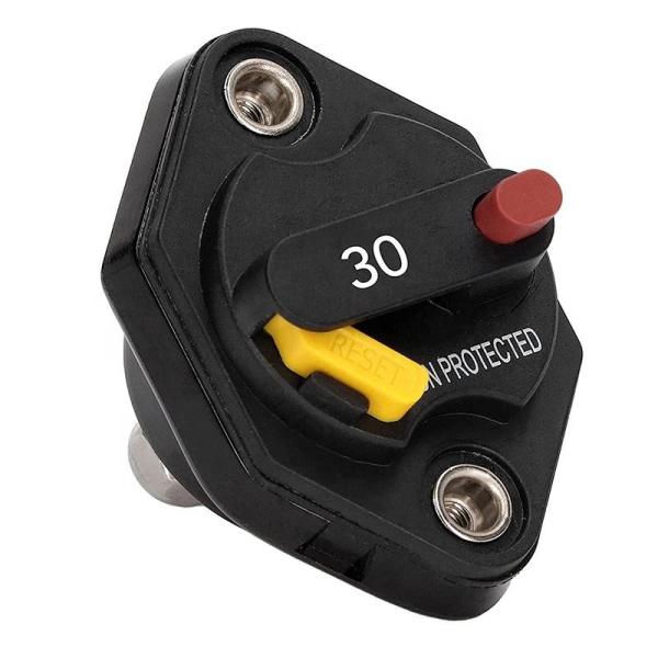 20A 30A 50A Thermal 51 54 55 Circuit Breaker Bimetal Waterproof with Manual Auto