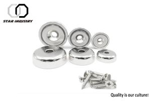 Wholesale D60 mm N52 Grade Holding Magnetic Hooks Assemblies Long Service Life from china suppliers