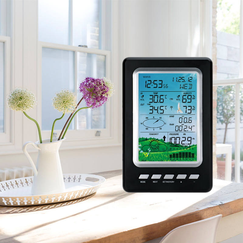 ODM Customized Support Digital Wireless Automatic Weather Station With Multiple Outdoor Sensors