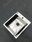 Small Single Bowl Top Mount Stainless Steel Kitchen Sink Easy Installation