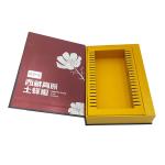 Custom Design Texture Food Gift Box Luxury Flip Honey Bottle Packaging Paper