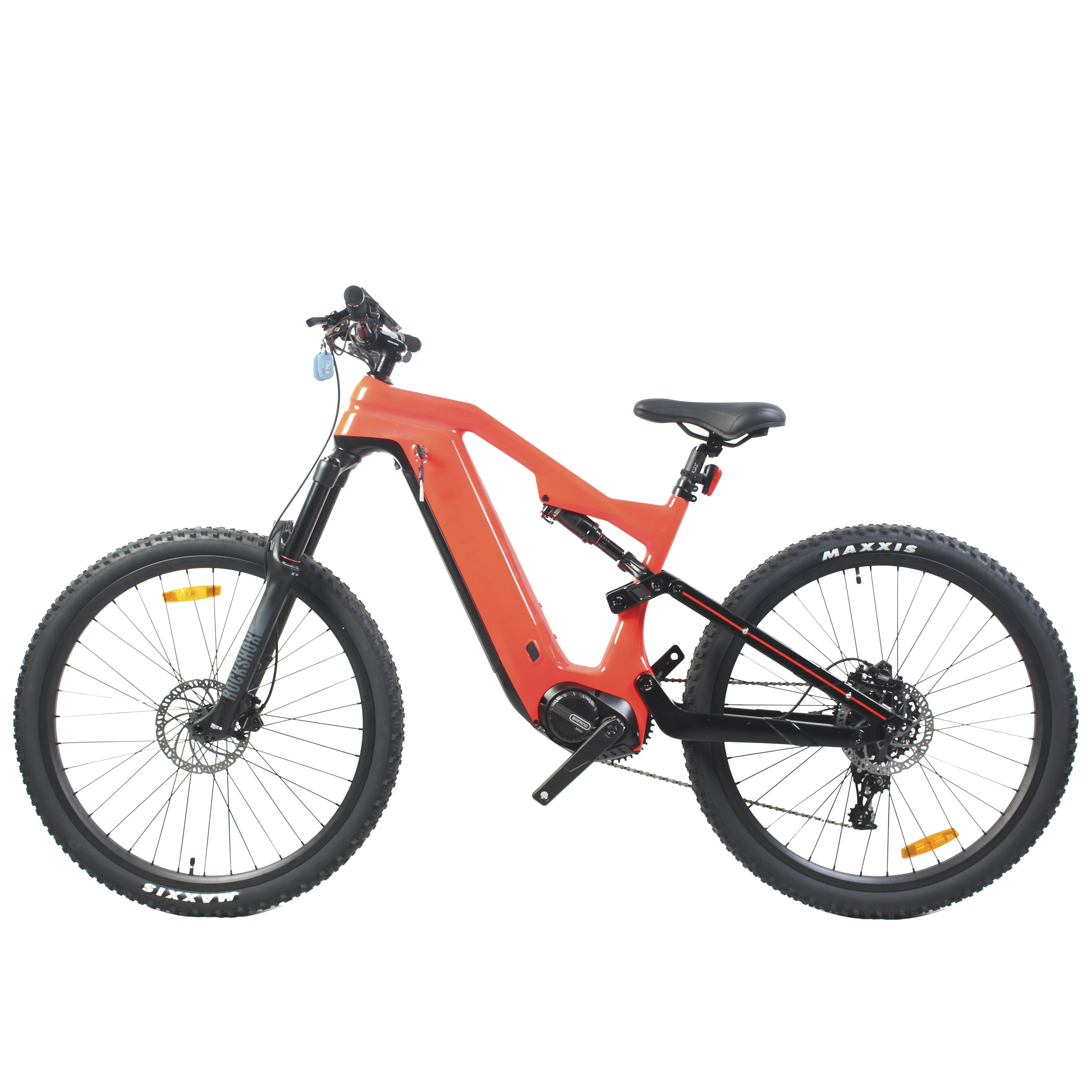 Sell Electric Mountain Bike with High Speed Carbon Fiber Frame and Integrated Battery