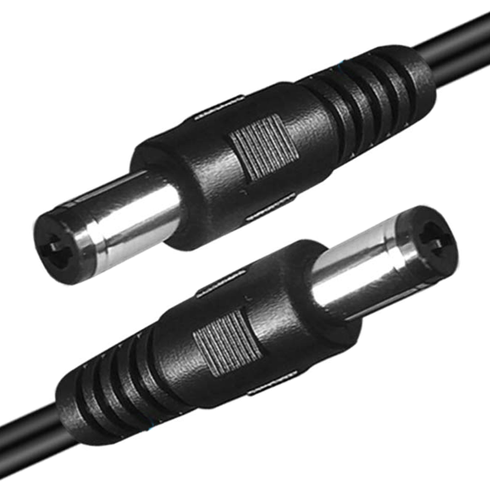 Male to Male 5.5x2.1mm DC Jack Extension Power Cable