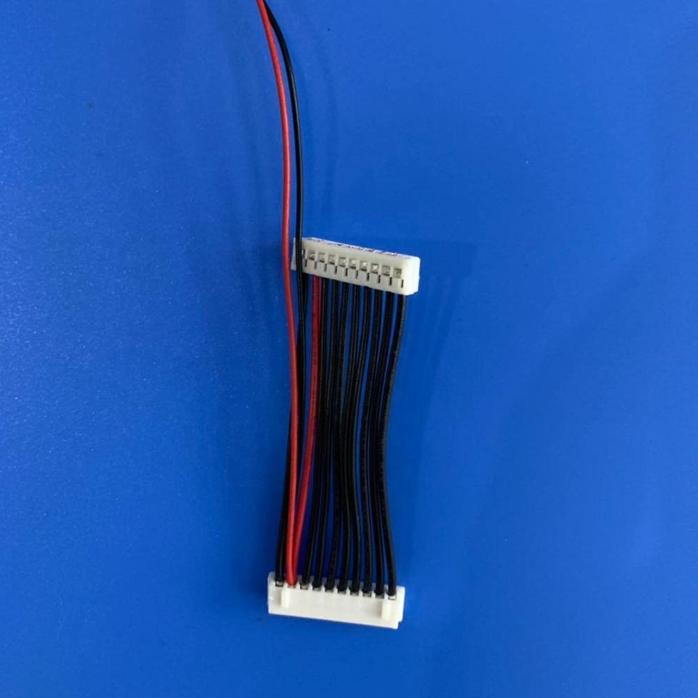 OEM JST Connector 10 Pin 2.54 Pitch 10 Pin Connector Cable , JST Cable Assembly