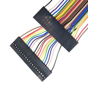 Wholesale Flat Rainbow Ribbon Cable , 1.27mm Dupont Ribbon Cable 20 Pins from china suppliers