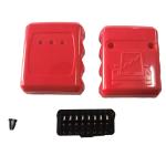 OBD2 Folded Male With OBD2 Car Label Red Shell