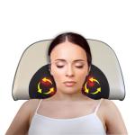 FCC ROHS Massage Head Pillow 60Hz Vibrating Pillow For Back Pain