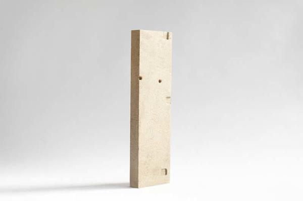 Quality Fireplace Vermiculite Ceramic Fire Board , Stove High Temperature Insulation Panel for sale