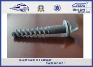 Wholesale Galvanized Surface Railway Sleeper Screws Speical Head 35# ISO Approval from china suppliers