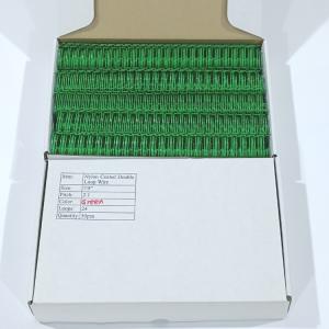 Wholesale Green Twin Ring Nylon Twin Loop Wire Binding 3:1 Electroplated from china suppliers